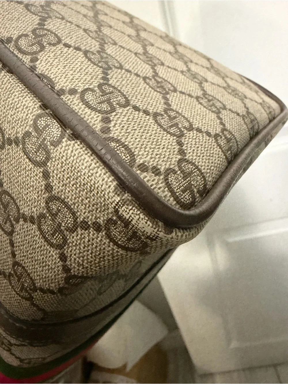 Gucci GG Supreme Boston Bag